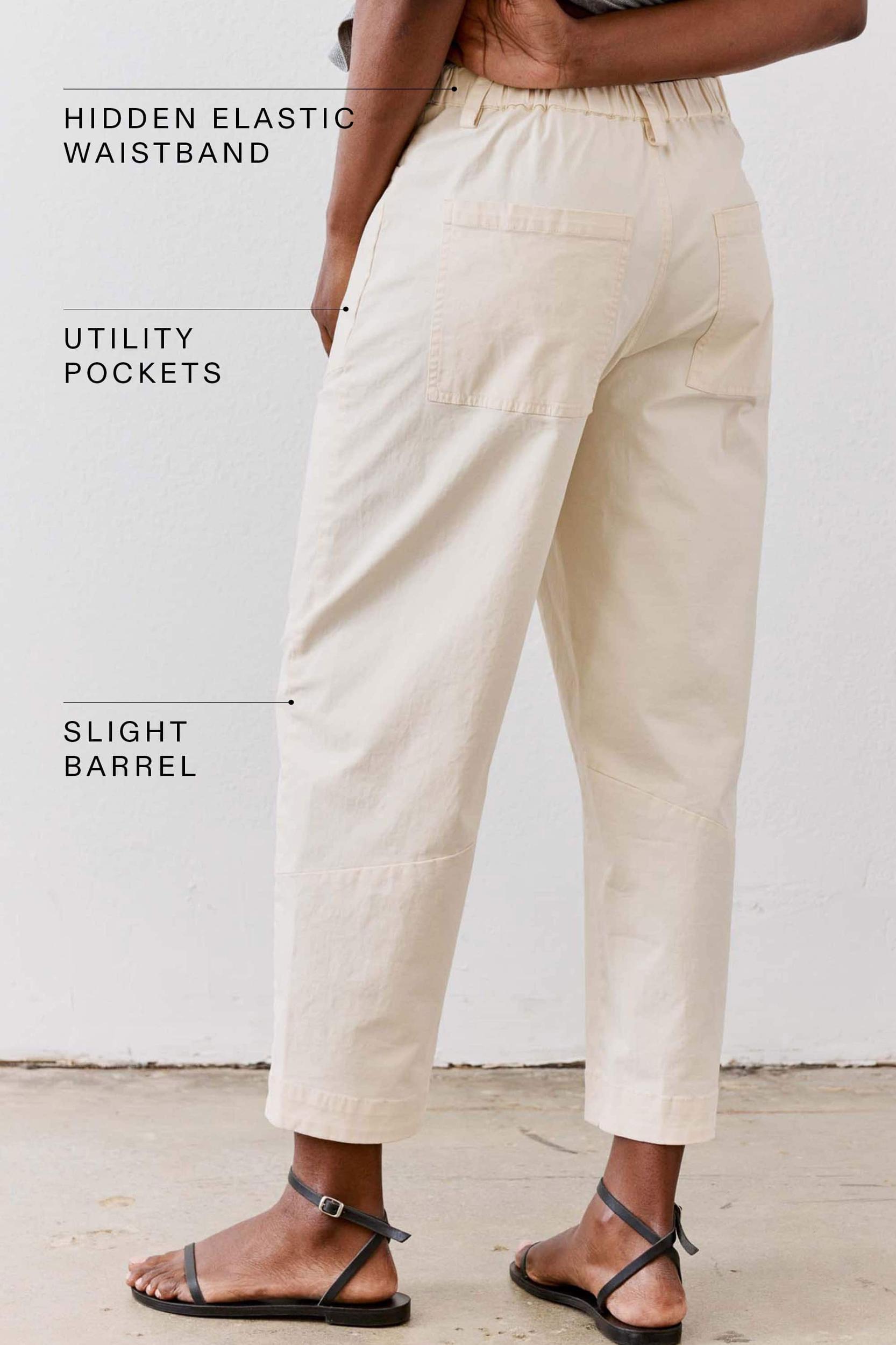 The Slouchy Soft Twill Pants Product Image