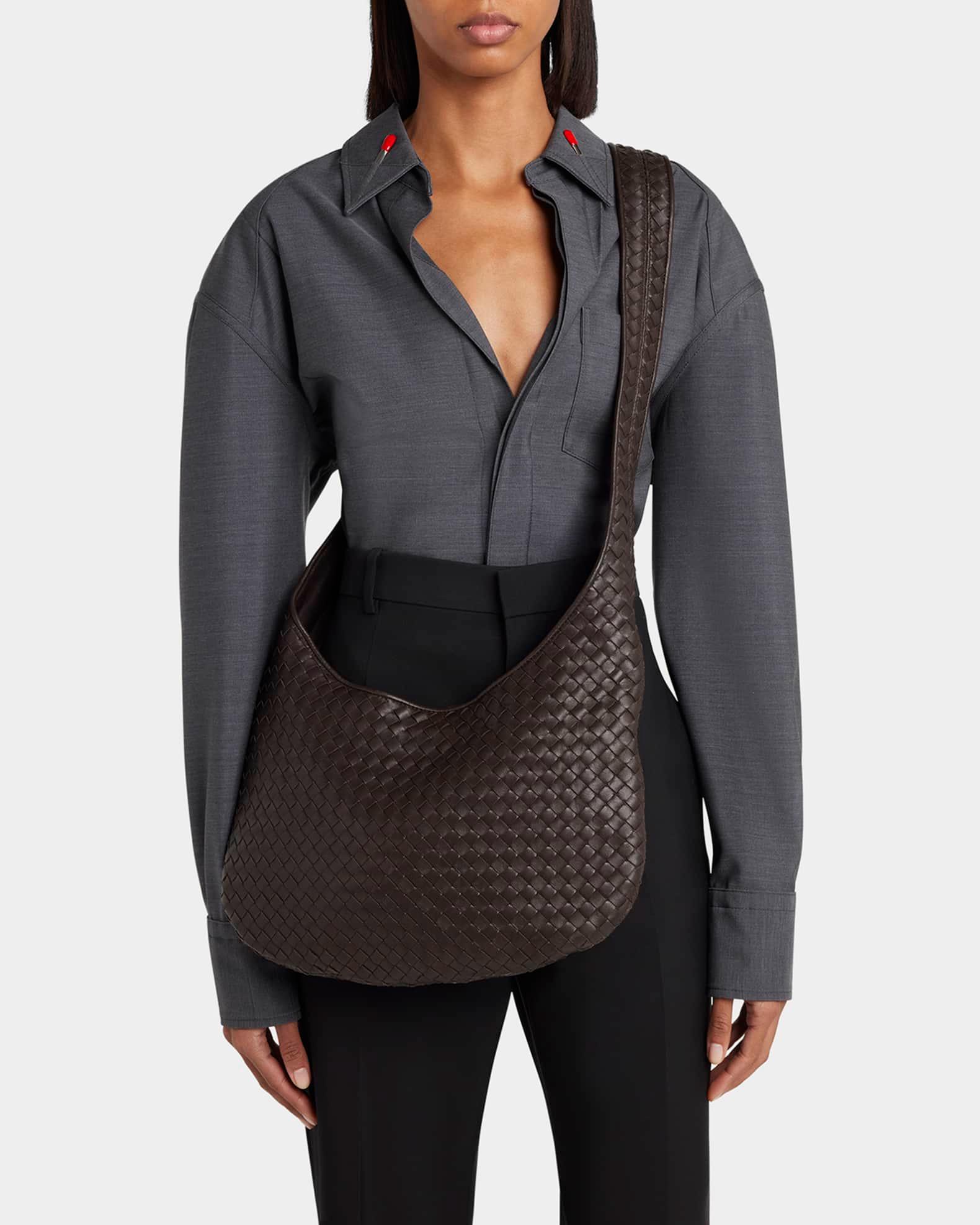 Intrecciato Leather Crossbody Bag Product Image