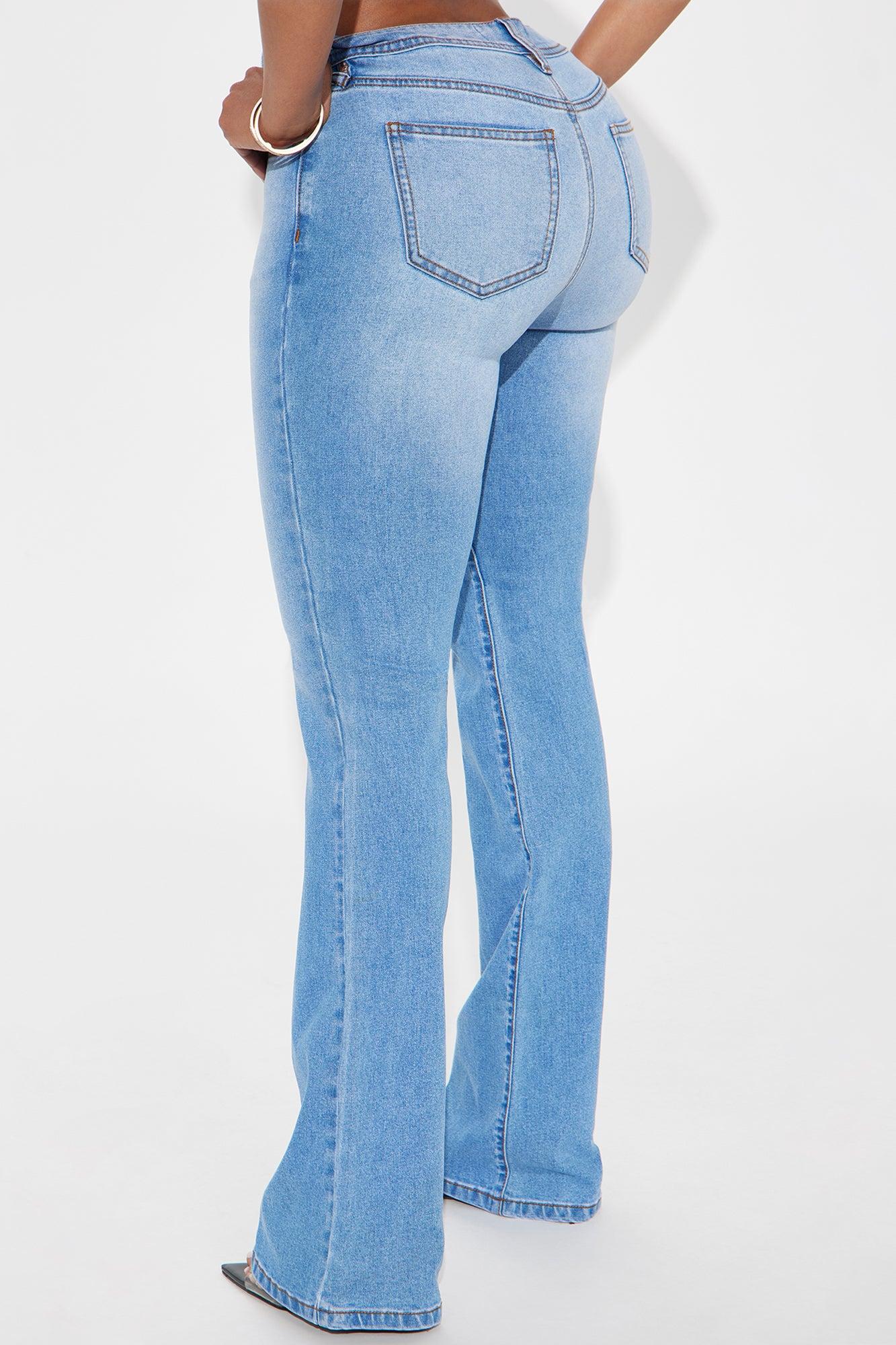 Hold You In Stretch Bootcut Jeans - Medium Wash Female Product Image