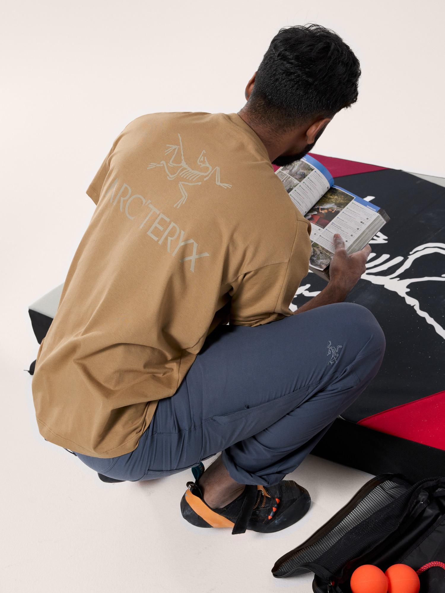 Kragg SL Cotton Bird Word Shirt SS Men's Product Image