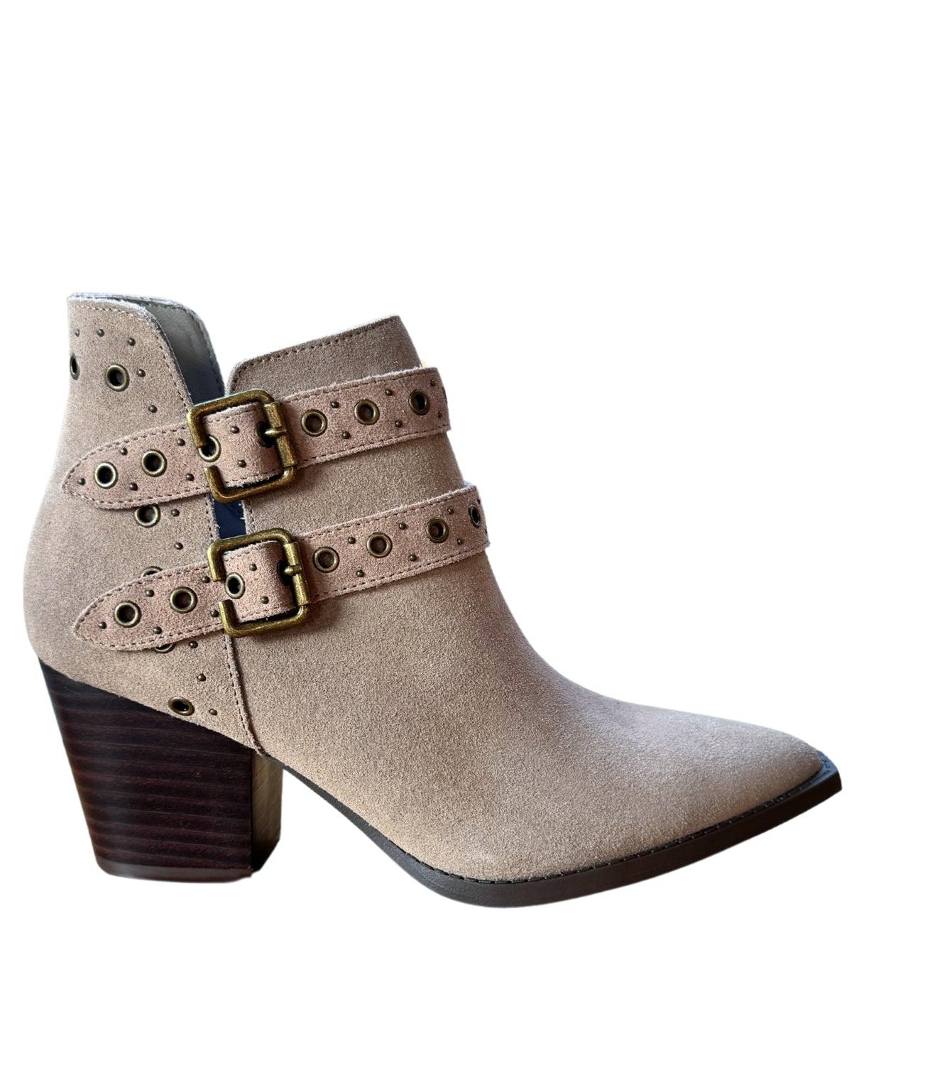 Elsa Leather Ankle Boot in Tan (Online Exclusive) Product Image