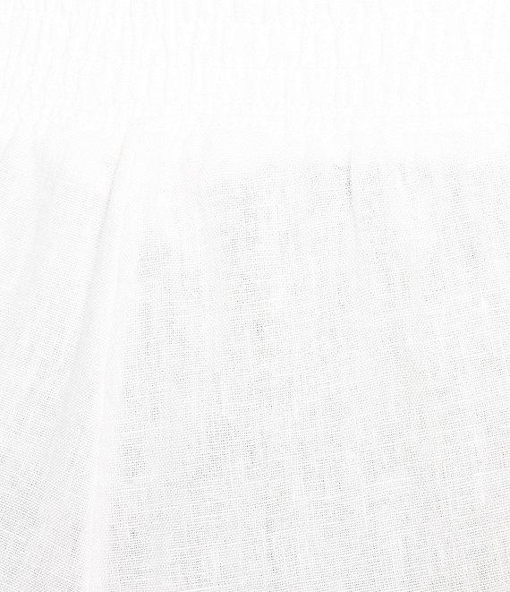 Lilly Pulitzer Captina Linen High Rise Elastic Waist Shorts Product Image