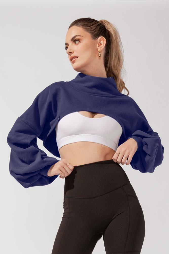 Mockneck Shruggie - Marine Navy Product Image