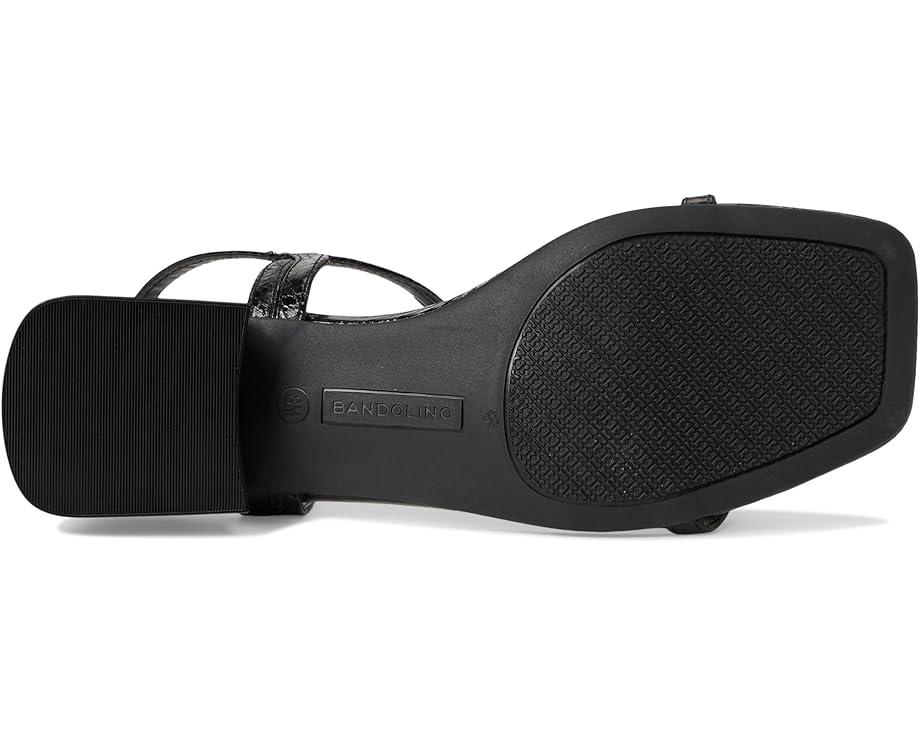 June Strappy Low Block Heel Dress Sandal Product Image