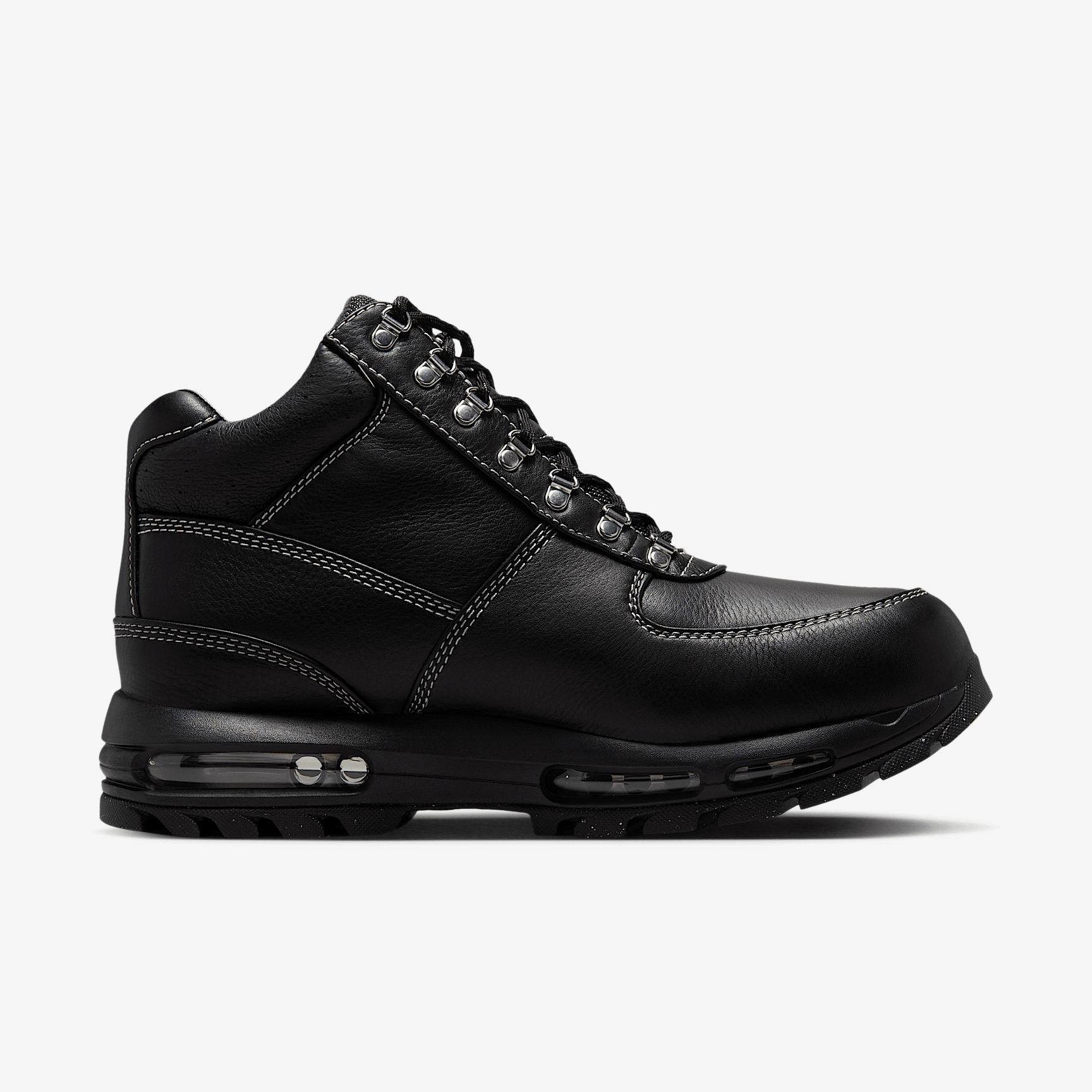Nike Mens Nike Air Max Goadome Premium - Mens Shoes Black/Off Noir/Vast Grey Product Image