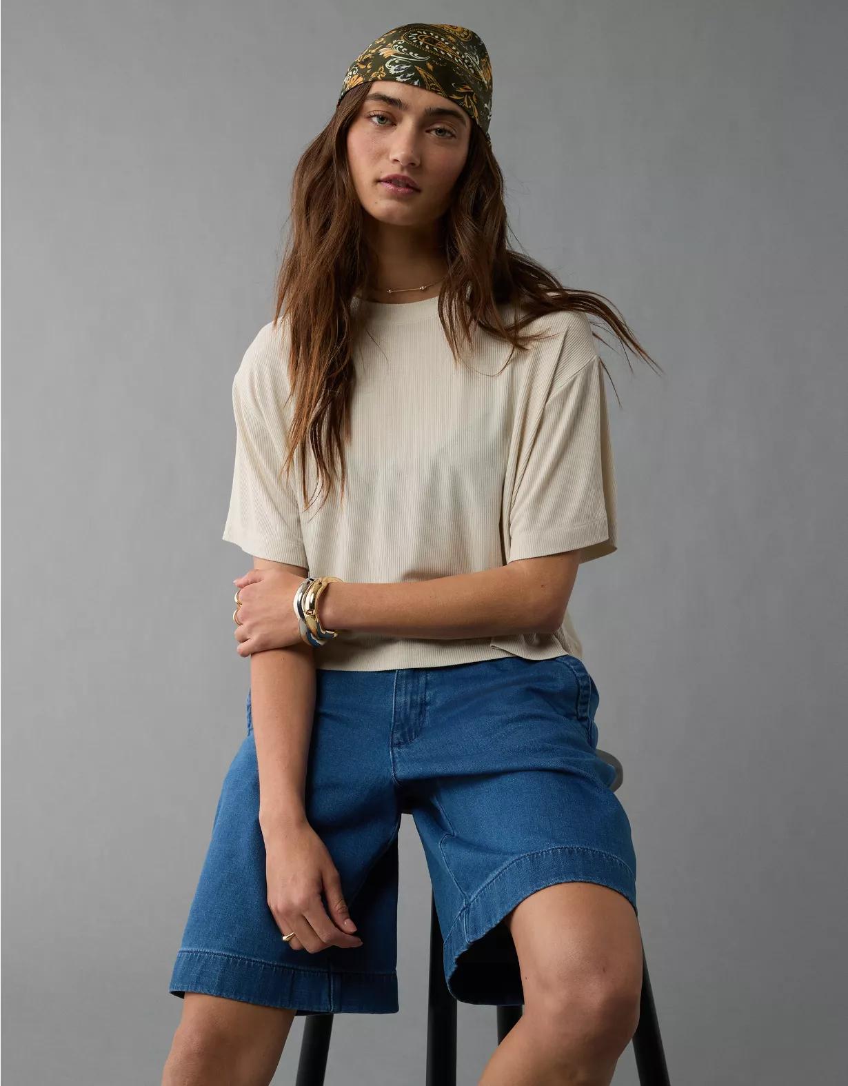 AE Soft & Sexy Boxy T-Shirt Product Image