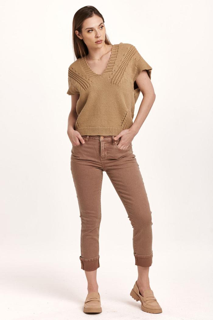 Emira Crochet Hoodie Product Image