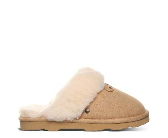 Bearpaw Effie Women's Plush Collar Slippers,  Product Image