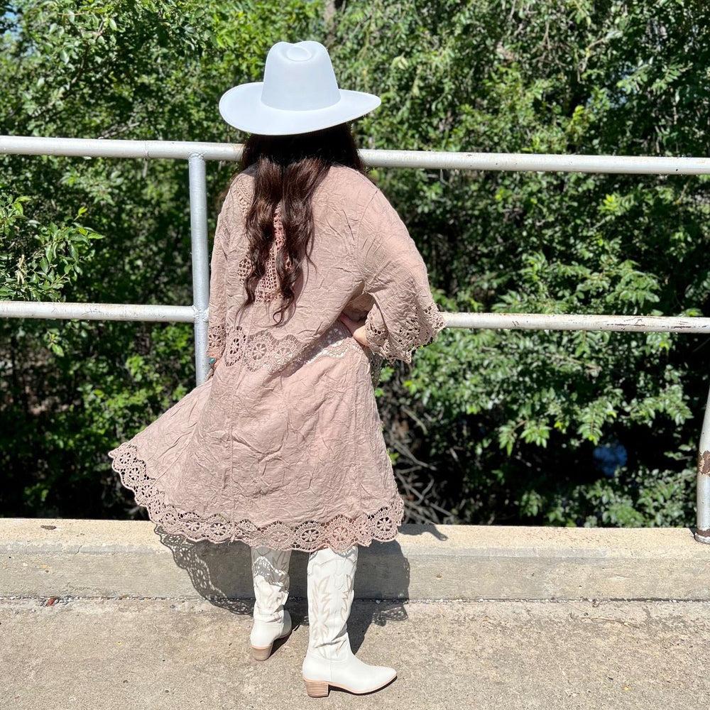 Mocha Bohemian Goddess Kimono* Product Image