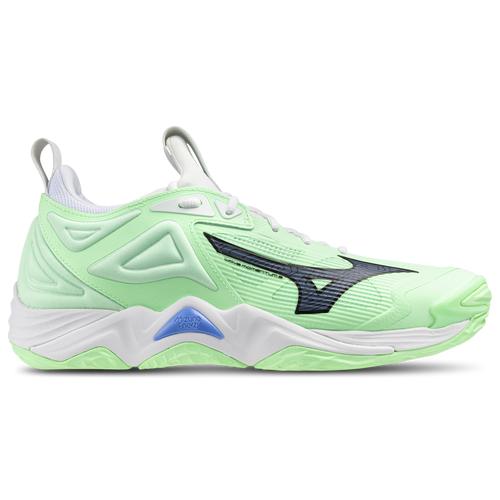 Mizuno Mens Mizuno Wave Momentum 3 - Mens Volleyball Shoes White/Moroccan Blue Product Image