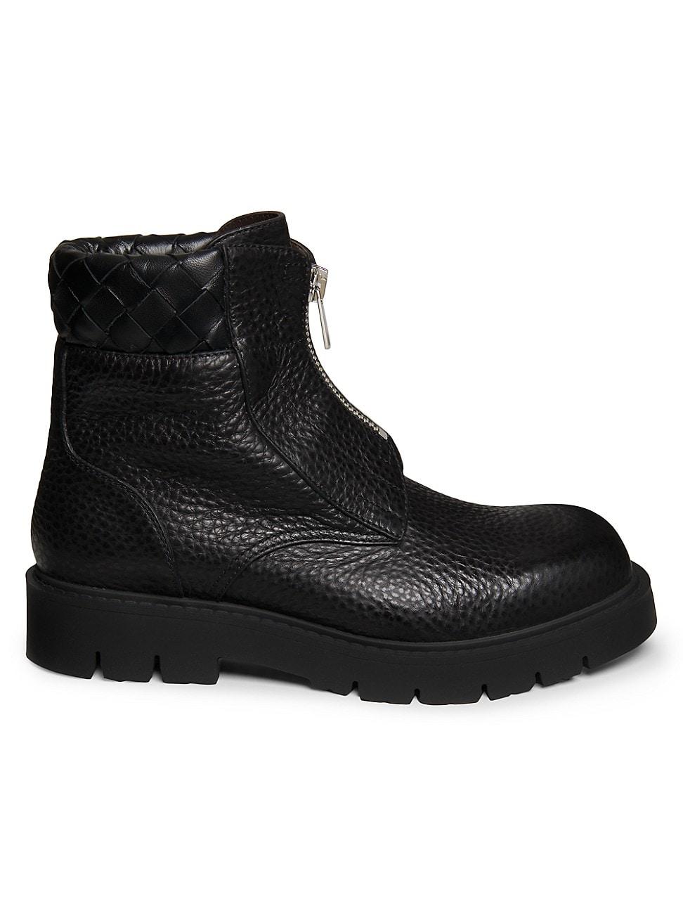 Mens Haddock Intrecciato Ankle Boots Product Image