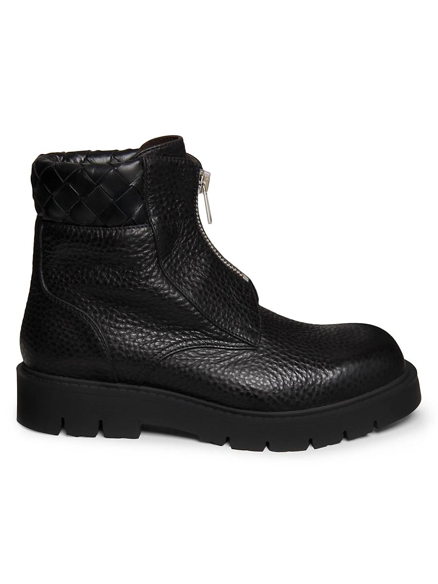 Mens Haddock Intrecciato Ankle Boots Product Image