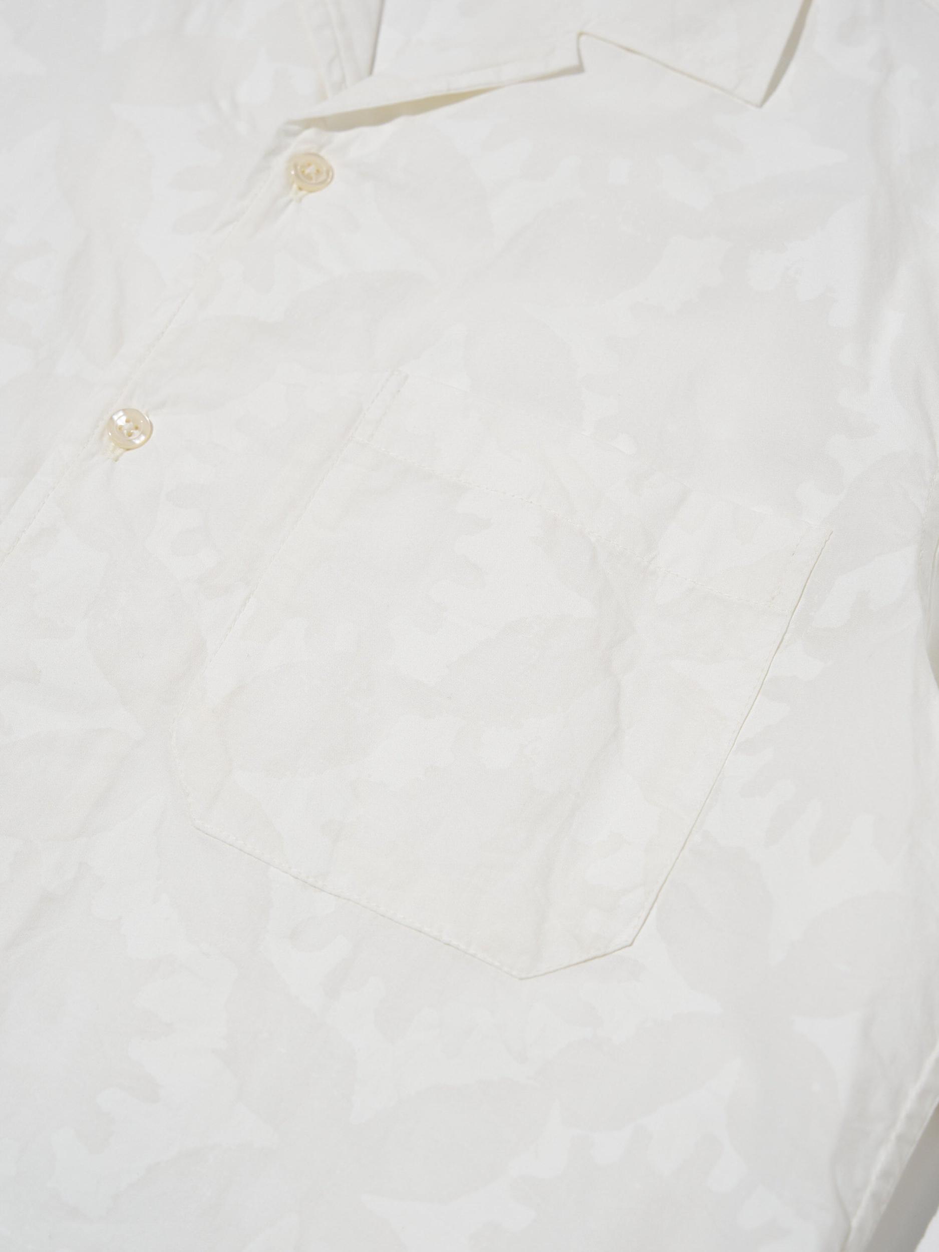 Ecru Sun Print Poplin Minari Shirt Product Image