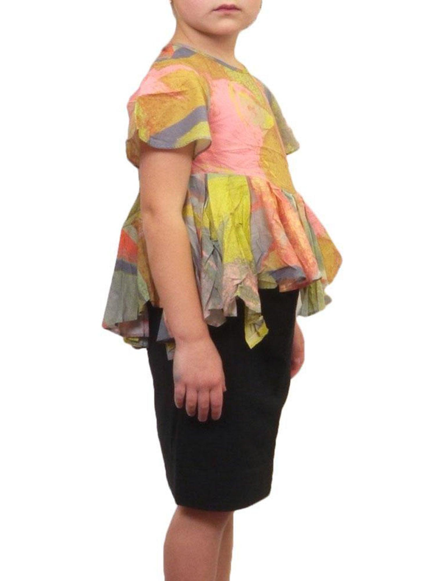 JNBY Bottom Ruffles Short Sleeve Shirt Product Image