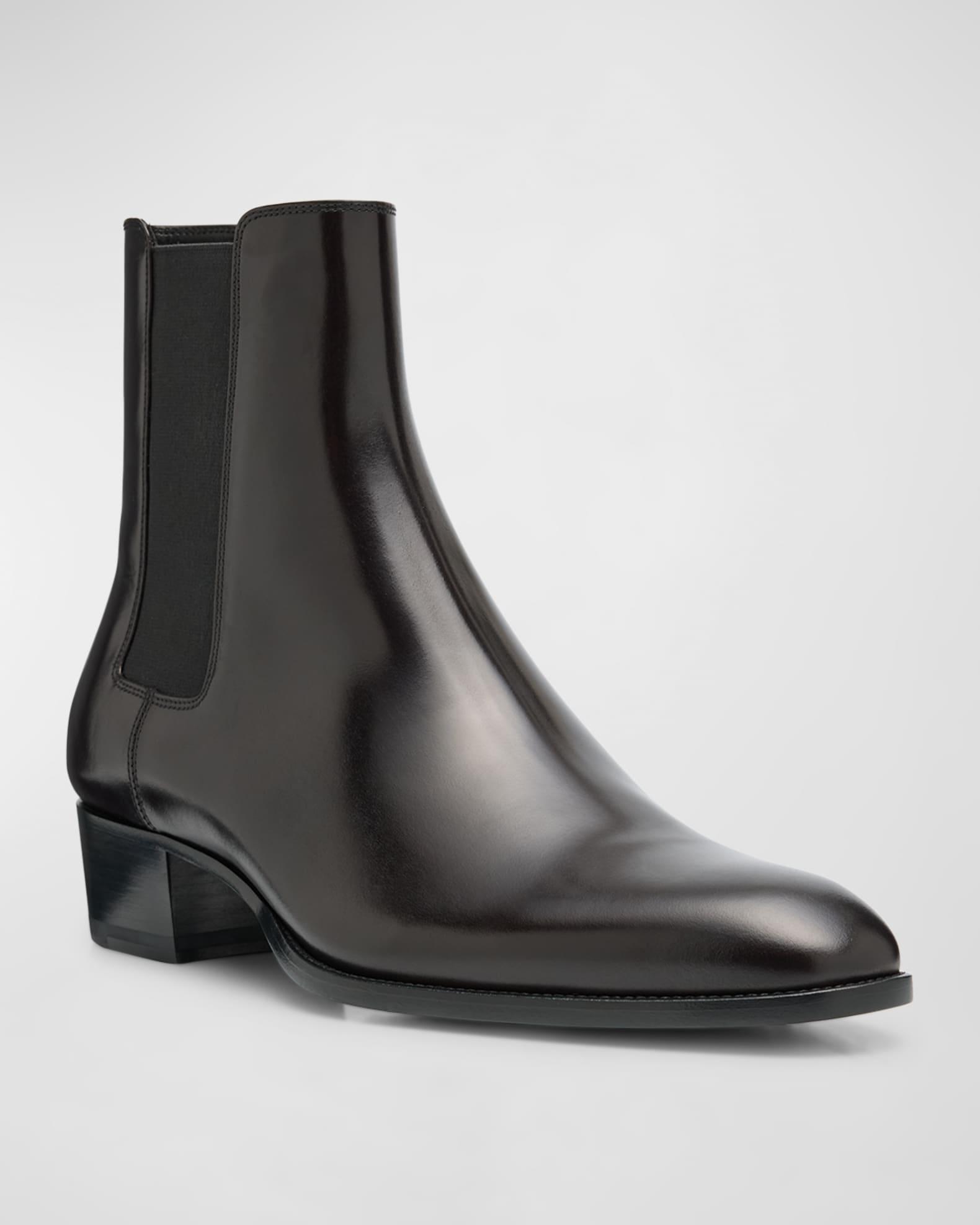 Men's Wyatt 40 Leather Chelsea Boots Product Image