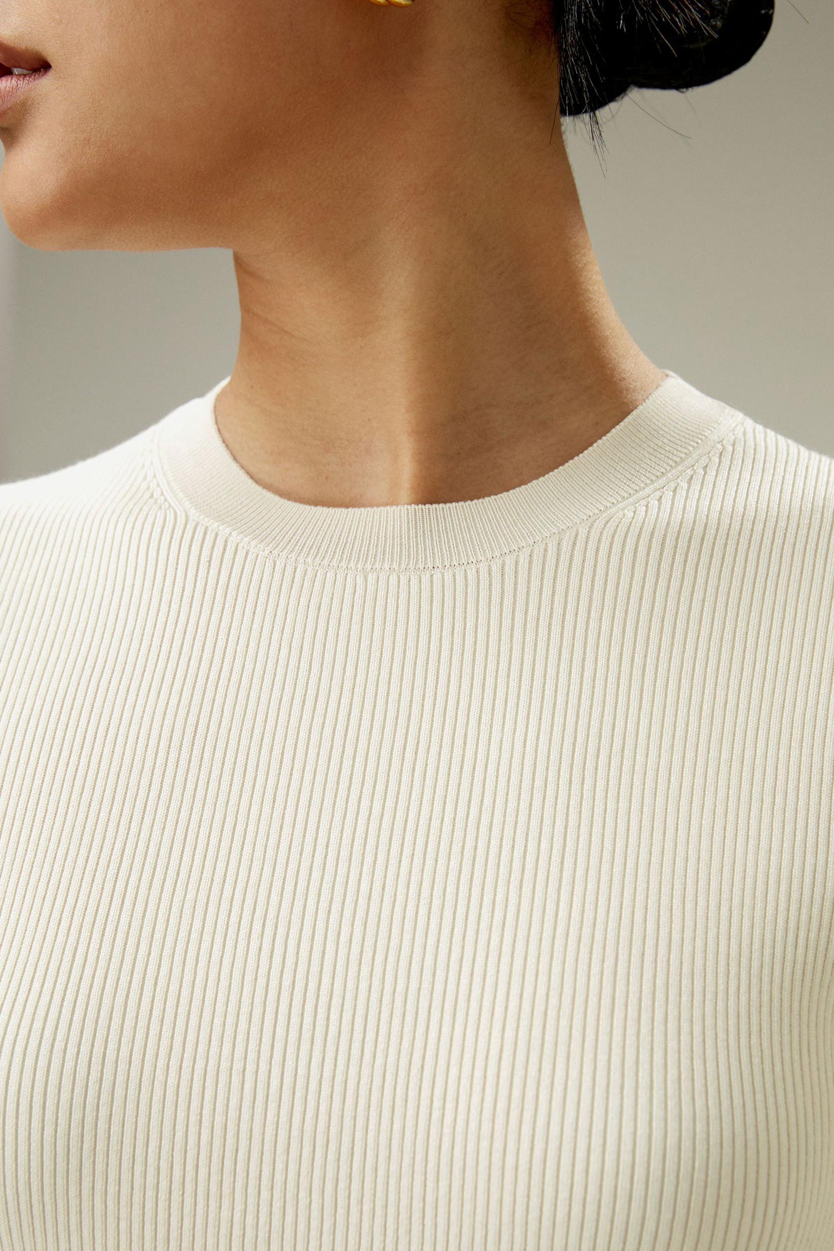 Essential Silk Knit Top Product Image