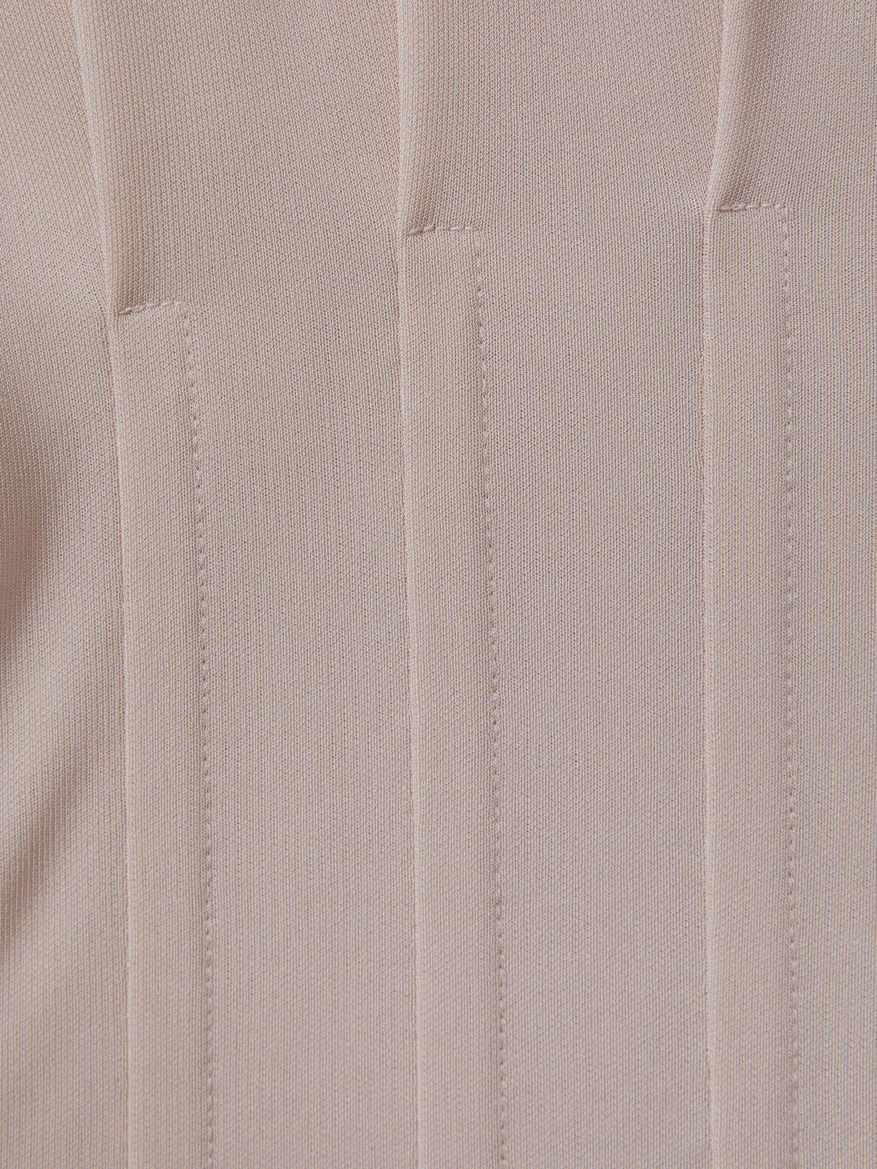 Atelier Corset Detail Vest in Nude Product Image