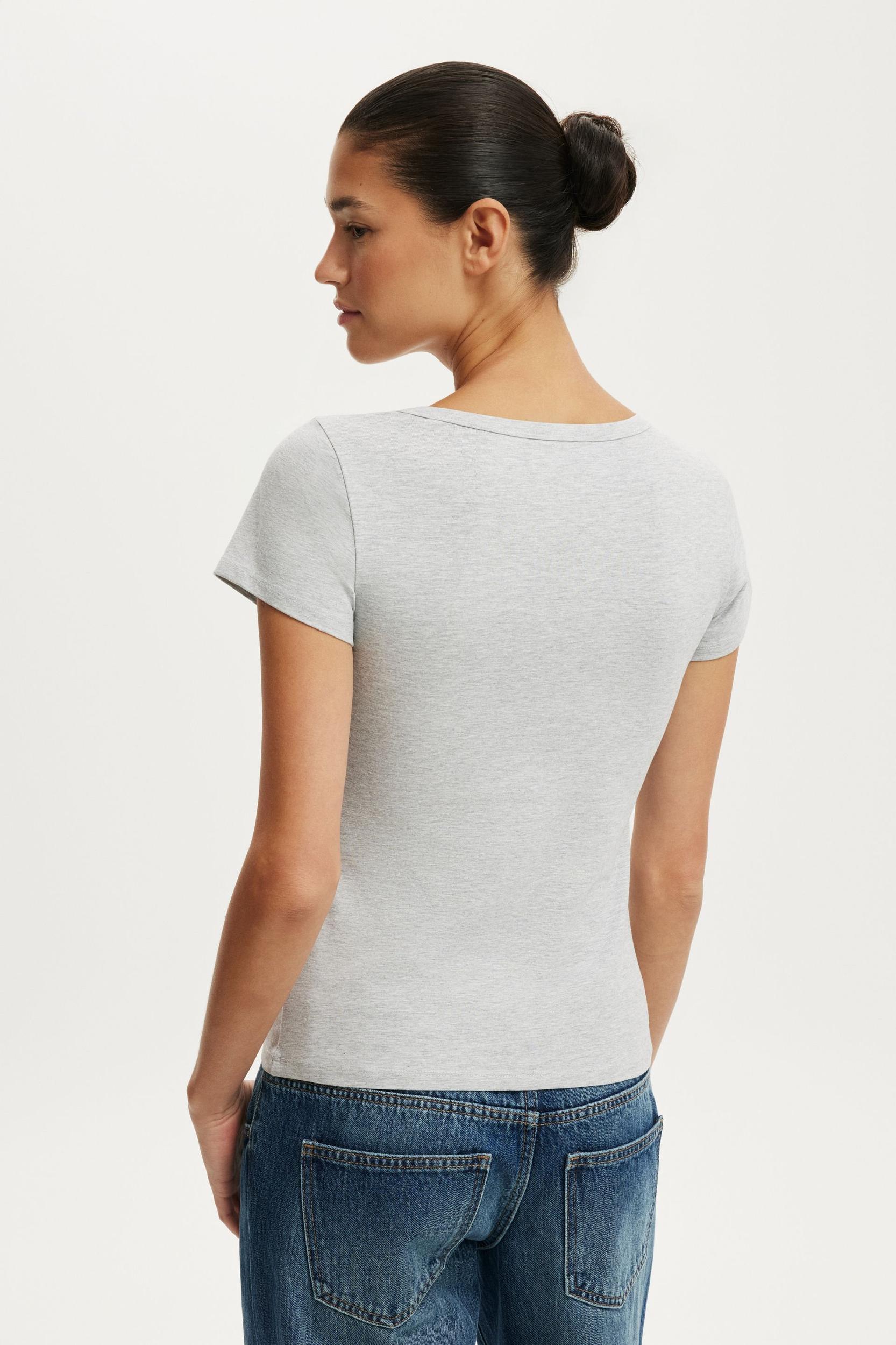 Everyday Smooth Scoop Neck Tee Product Image