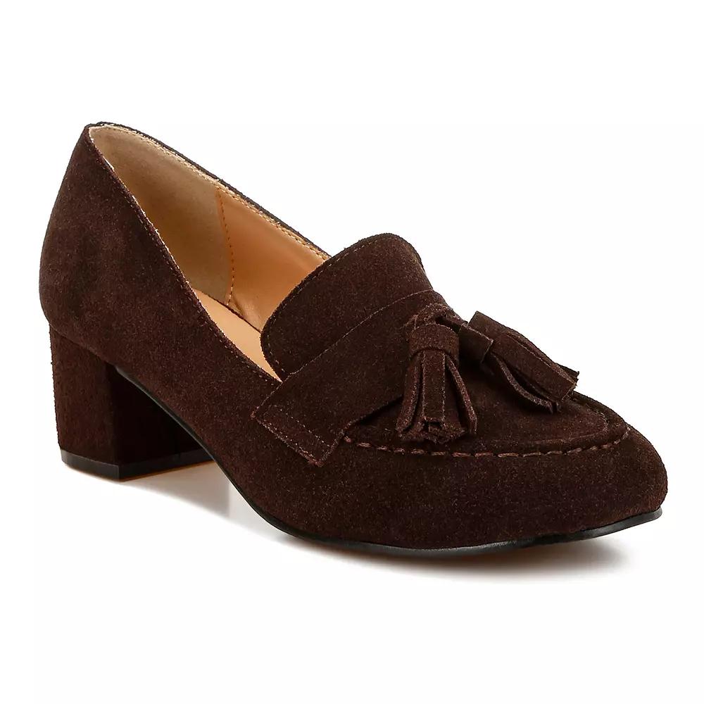 Rag & Co Aloha Women's Suede Loafers,  Product Image