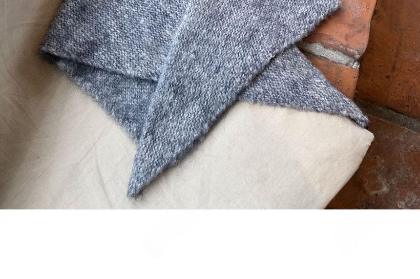 Plain Knit Bandana Product Image