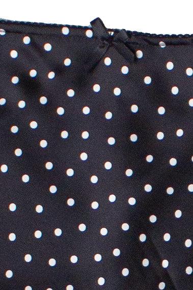 Patterned Satin Slip Skirt Product Image