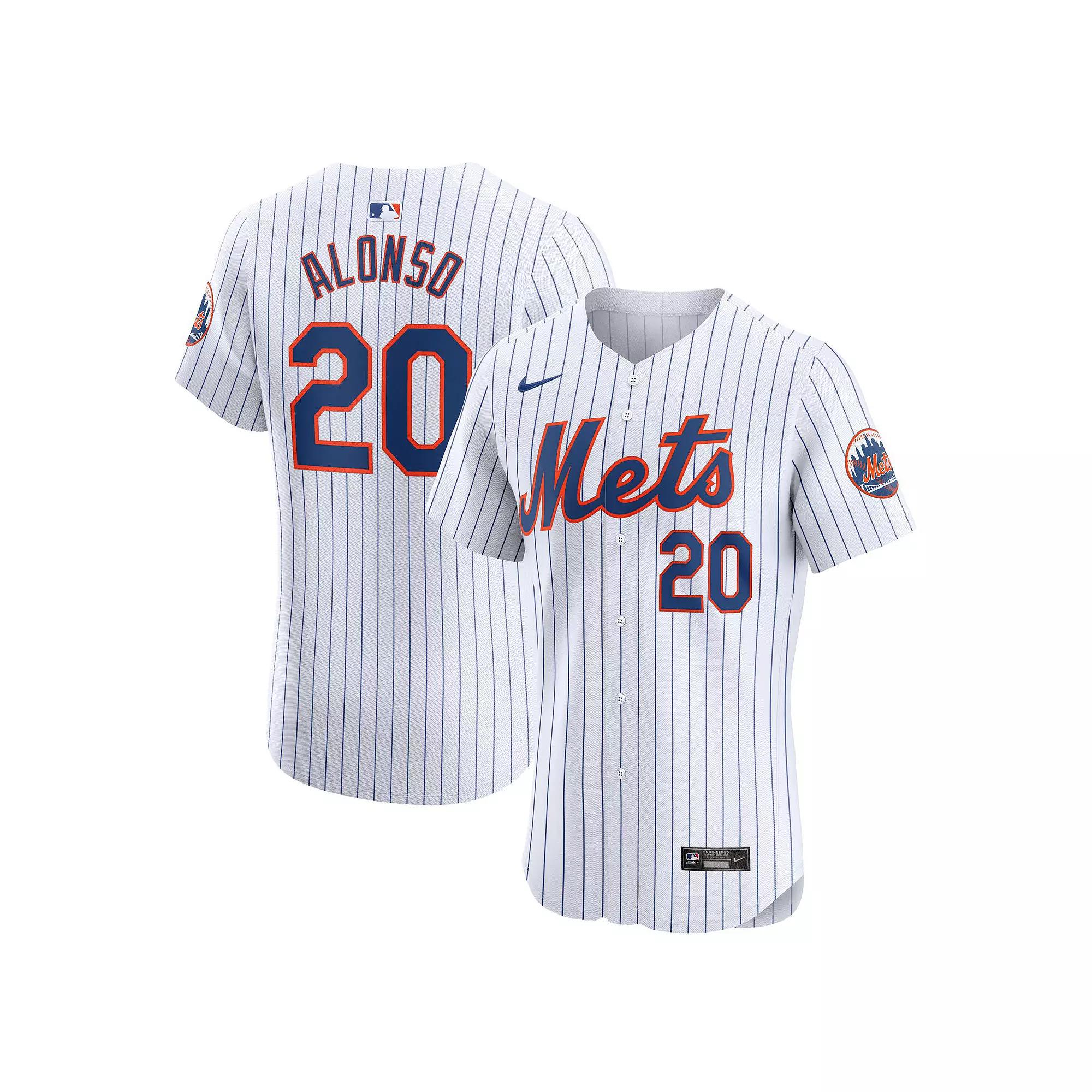 Pete Alonso New York Mets Nike Mens Dri-FIT ADV MLB Elite Jersey | 90B0NMHONM9-GR2 Product Image