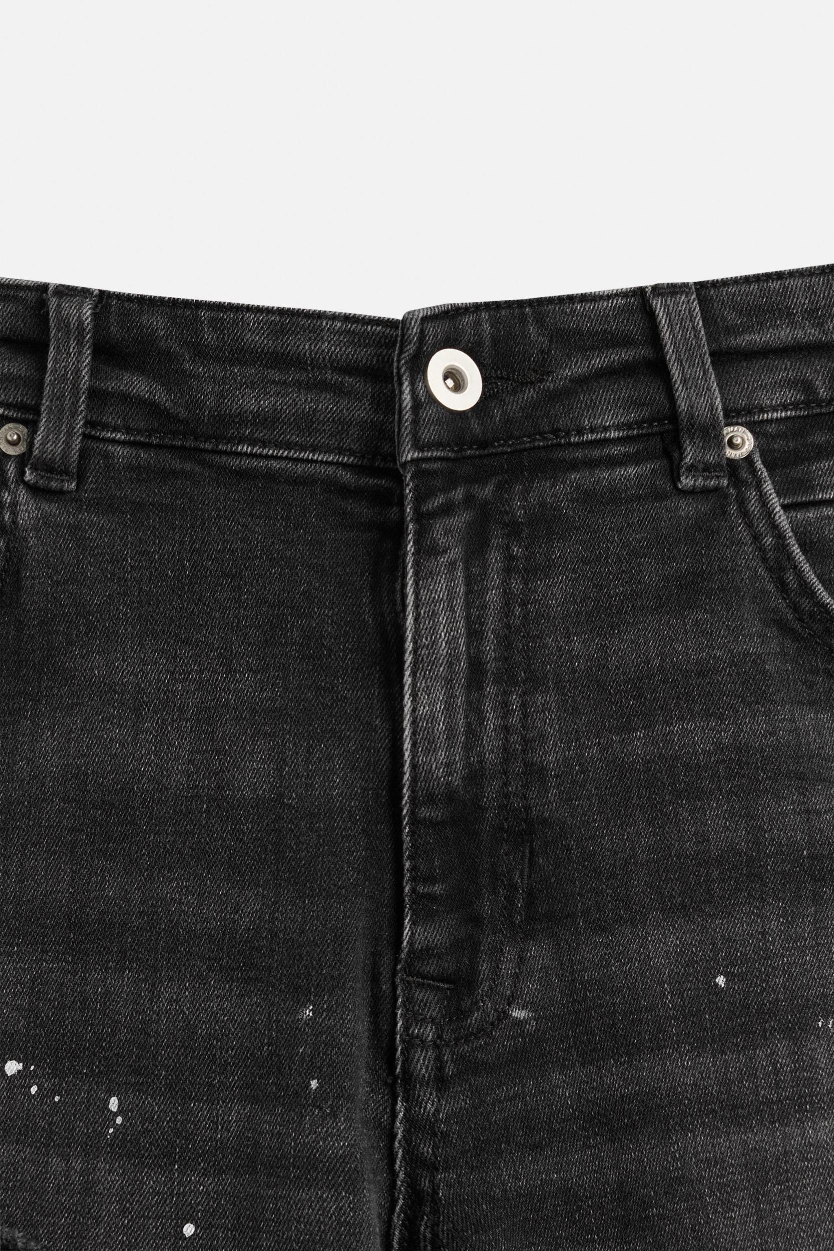 RIPPED SKINNY FIT JEANS Product Image