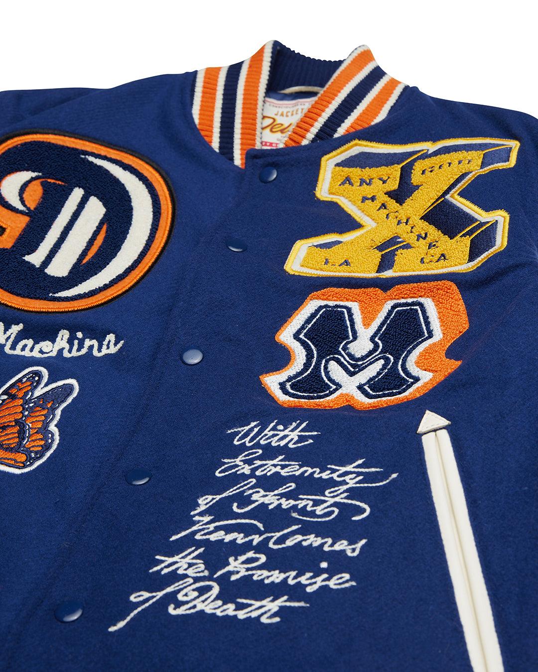 Amanita Varsity Jacket - Patriot Blue Product Image