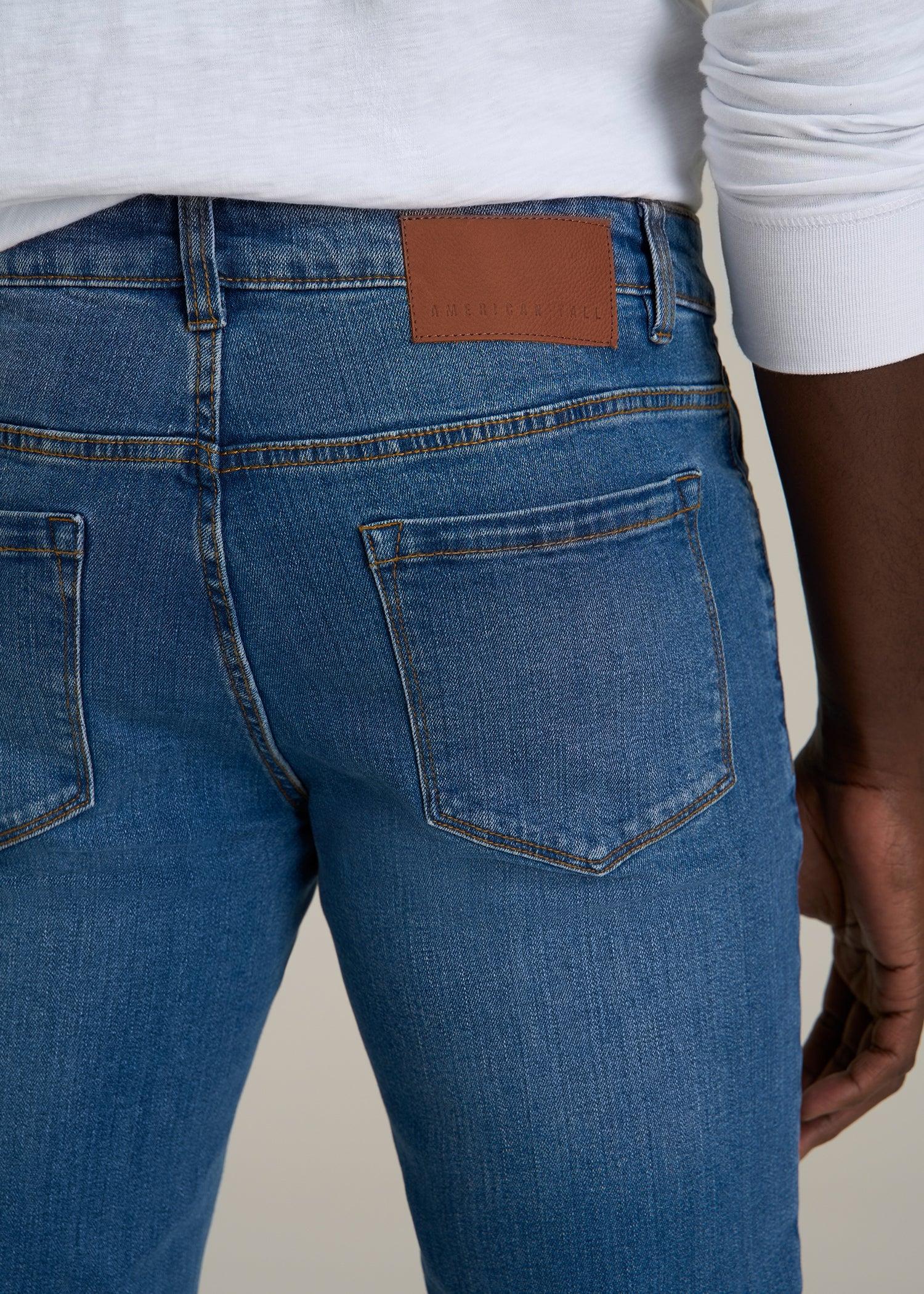 Carman TAPERED Jeans for Tall Men in Classic Mid Blue Male Product Image