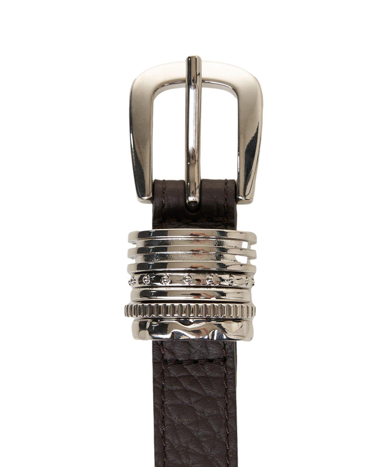 Belt in grained leather Product Image