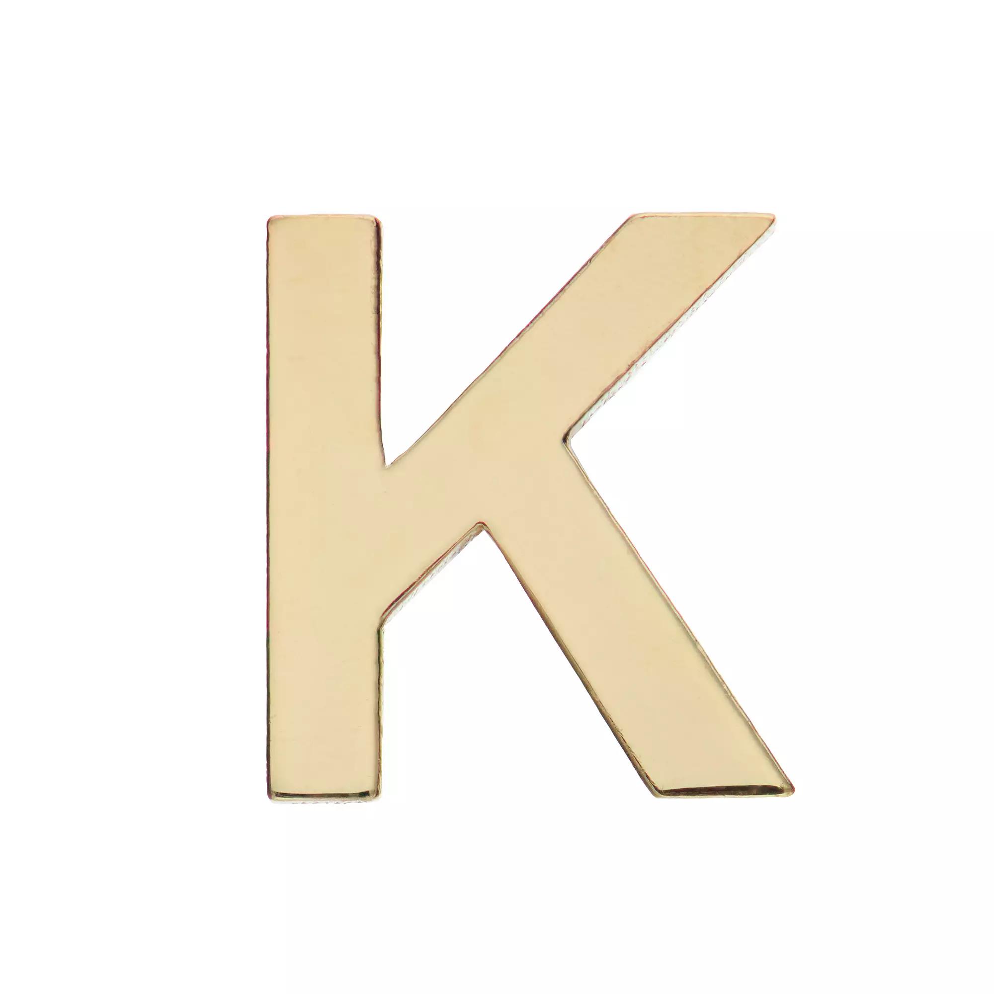 Au Naturale 14k Gold Initial Single Stud Earring, Women's, C Product Image