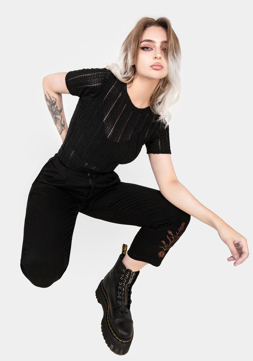 Donner Crinkle Crop Top Product Image