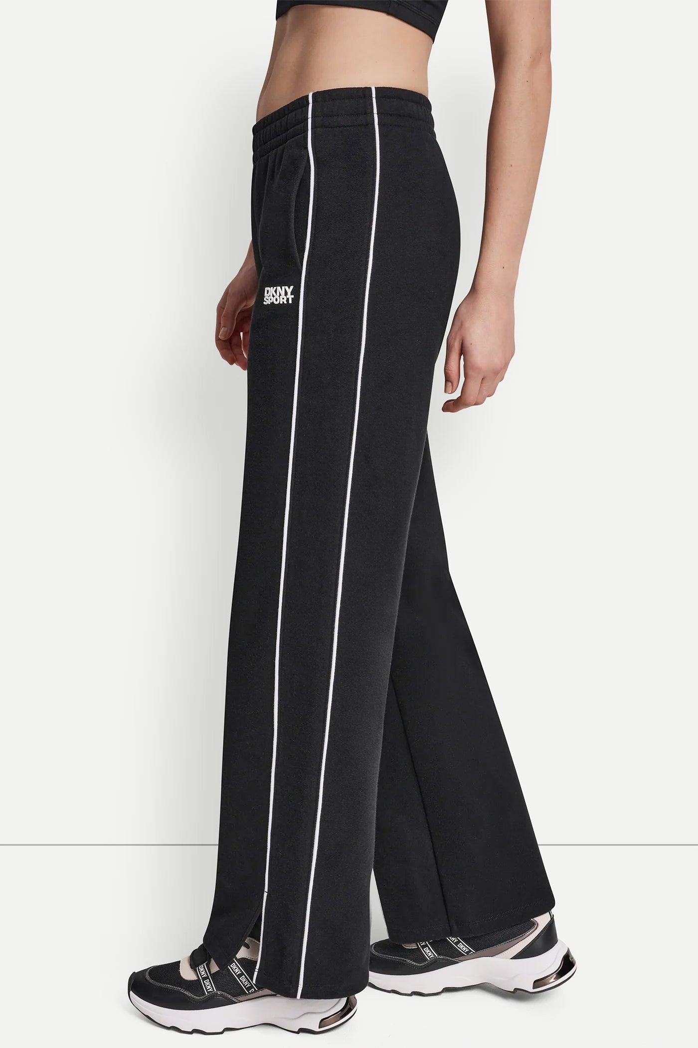 HIGH-RISE PIPED TRACK PANTS Product Image