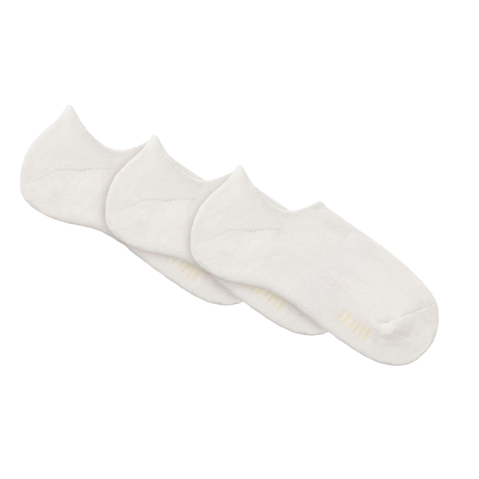 MENS NO SHOW SOCK 3-PACK | CHALK Product Image