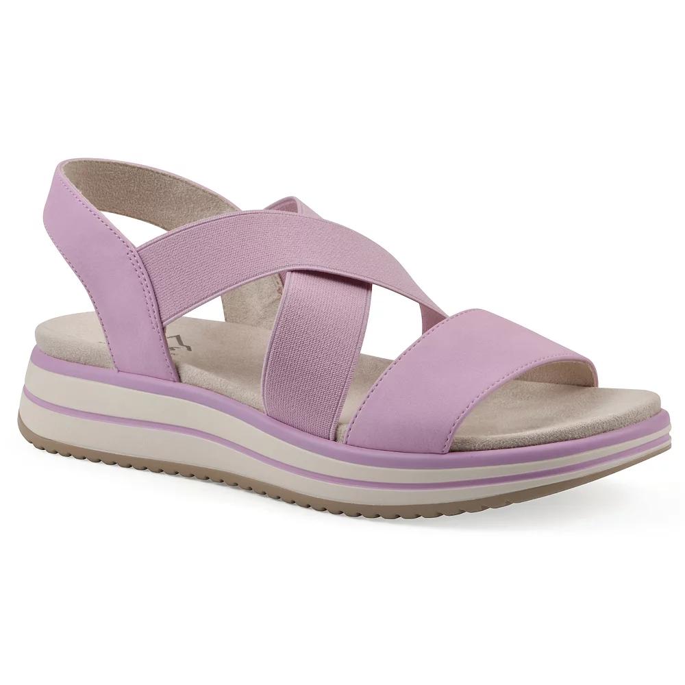 Cliffs by White Mountain Hapley Women's Athleisure Sandals, Size: 9.5, Lt Pink Nubuck Product Image