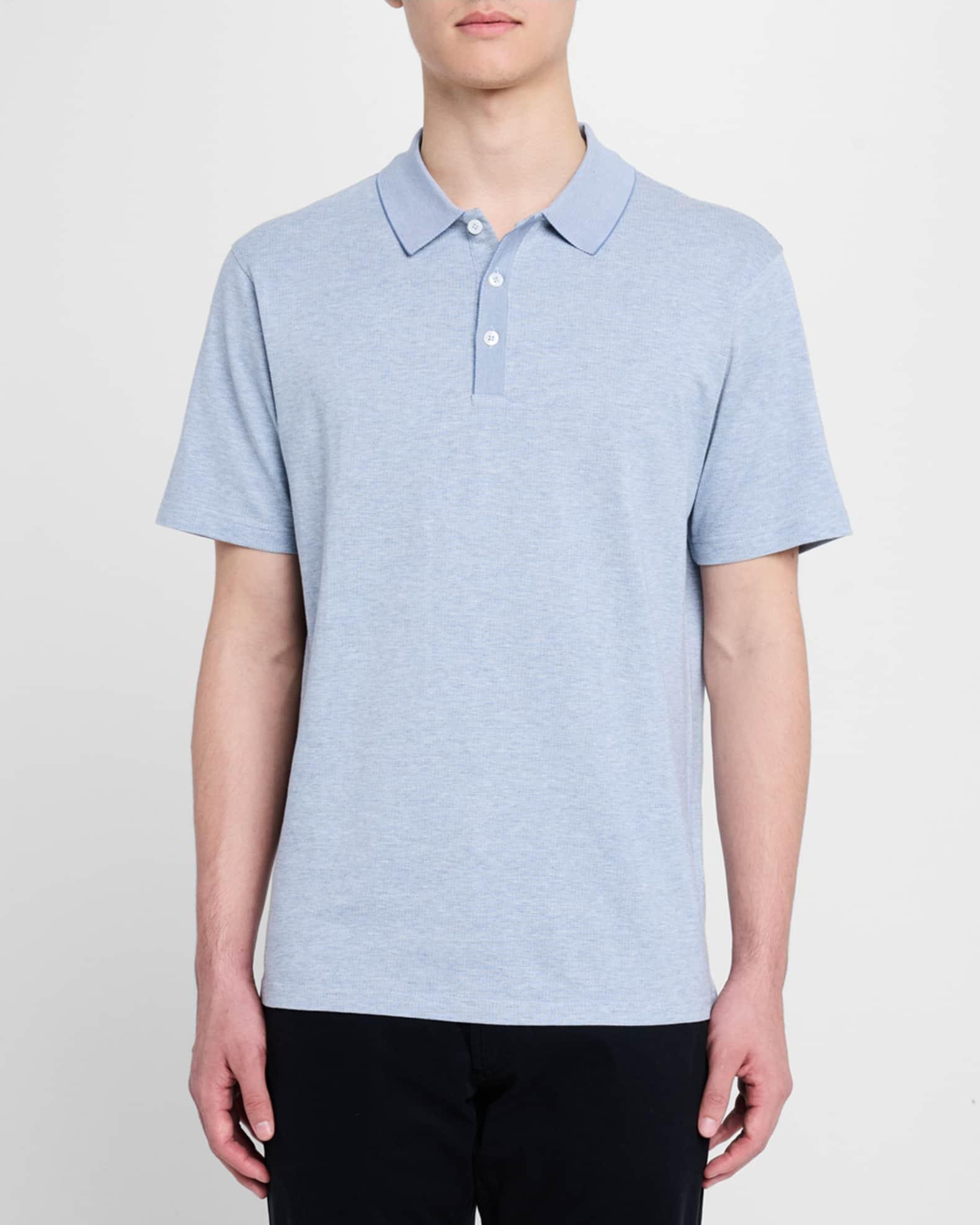 Men's Barnes Birdseye Knit Polo Shirt Product Image