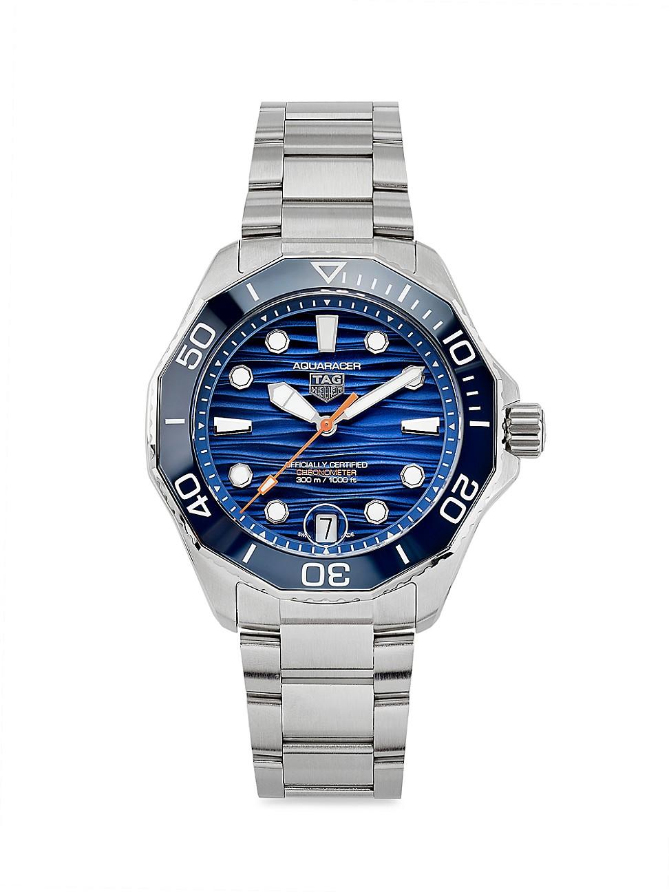 Womens Aquaracer TH-31 Stainless Steel Watch/42MM Product Image