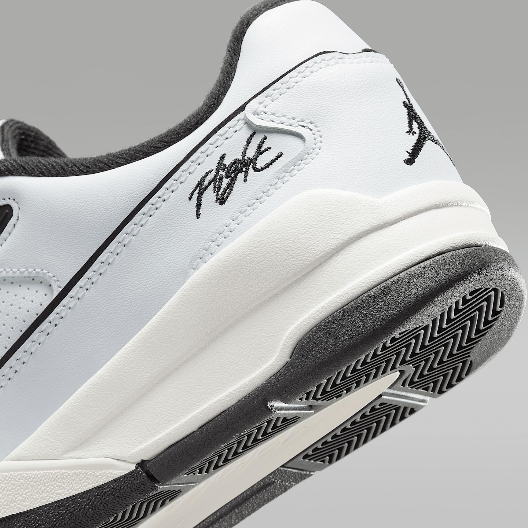 Jordan Mens Jordan Flight Court - Mens Shoes Black/White Product Image