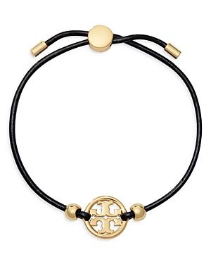 Tory Burch Miller Logo Charm Color Cord Slider Bracelet Product Image