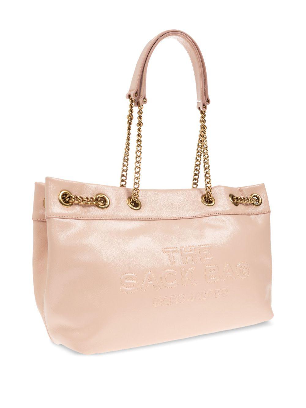 The Sac embossed-logo chain-strap tote bag Product Image