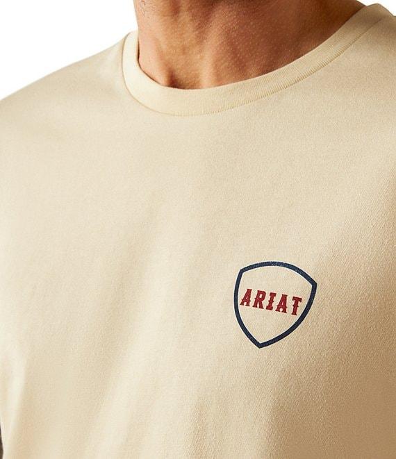 Ariat Barbed Flag Short Sleeve Graphic T-Shirt Product Image