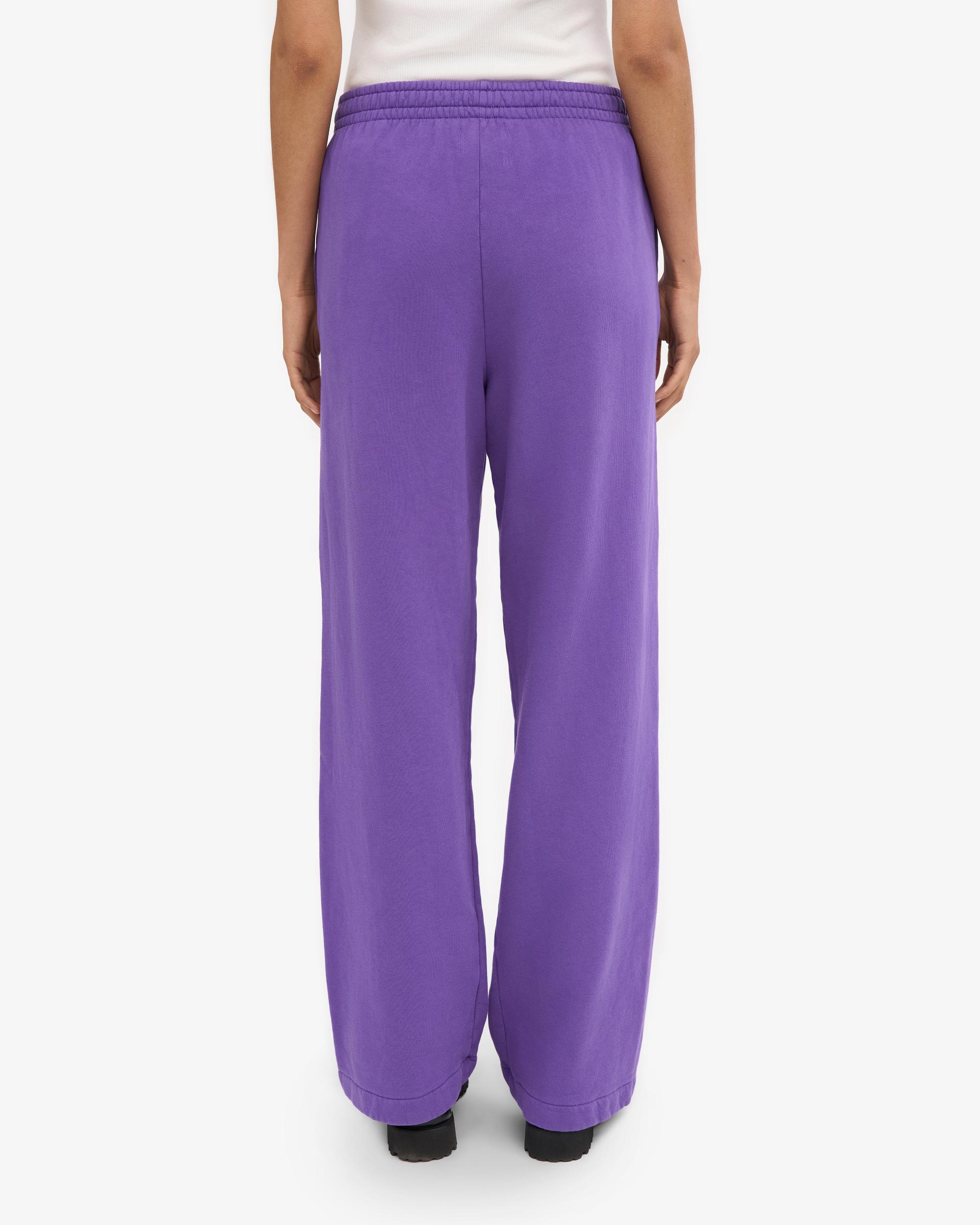 Organic Straight Leg Sweatpants - Ultra Violet Product Image
