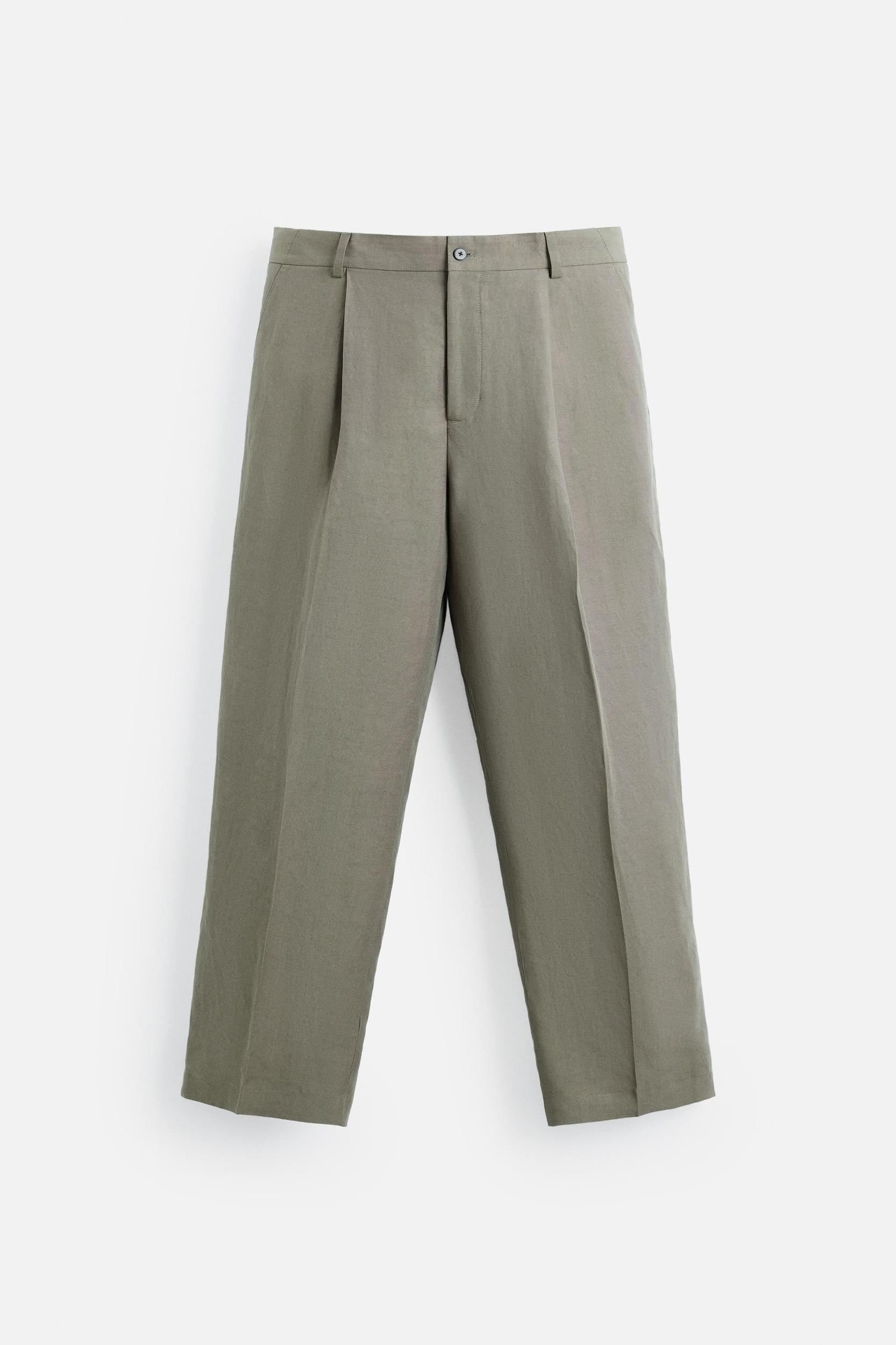 LYOCELL - LINEN SUIT PANTS Product Image