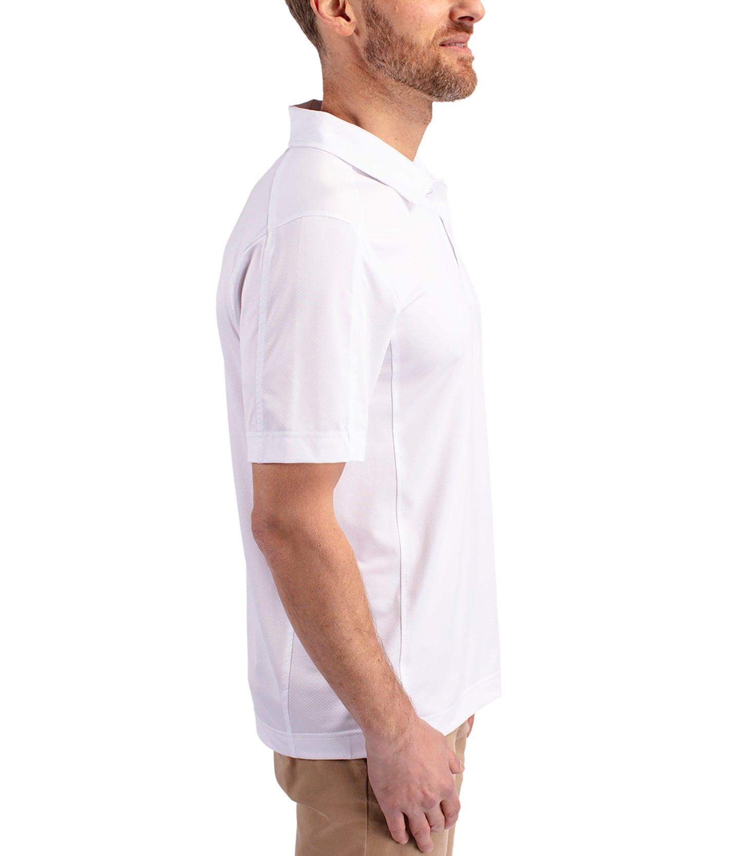 Cutter & Buck Prospect Eco Textured Stretch Recycled Men's Short Sleeve Polo Product Image