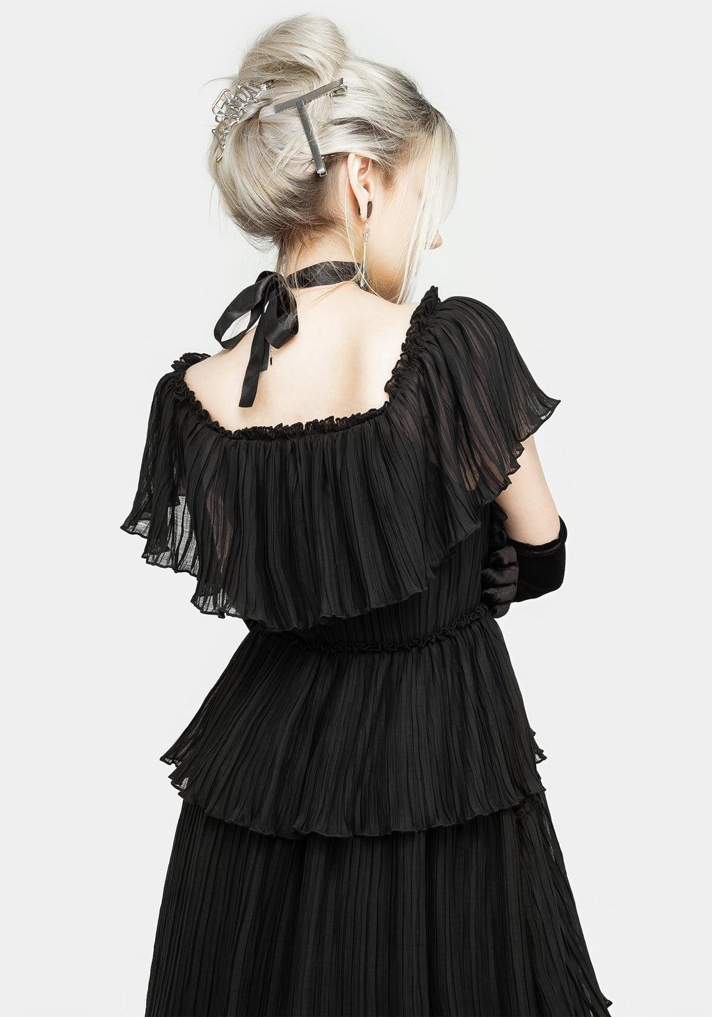 Thornhille Tulle Tiered Midaxi Dress Product Image
