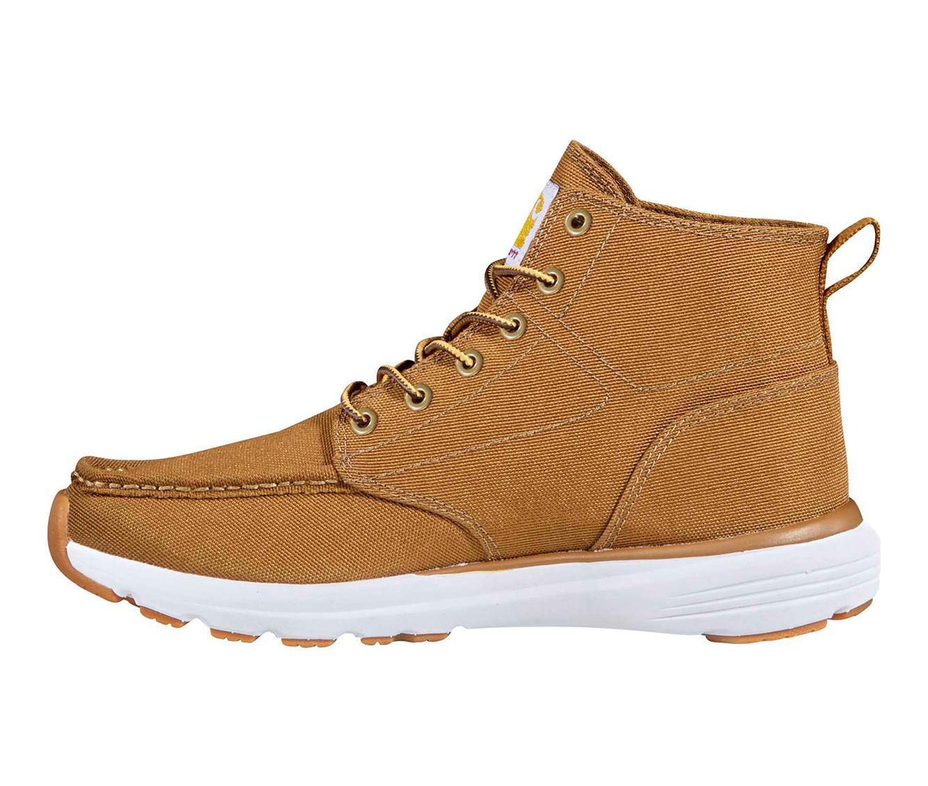 Men's Carhartt Haslett Moc Toe Canvas Chukka Work Boots Product Image