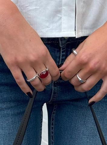 Romona Ring Set Silver Product Image