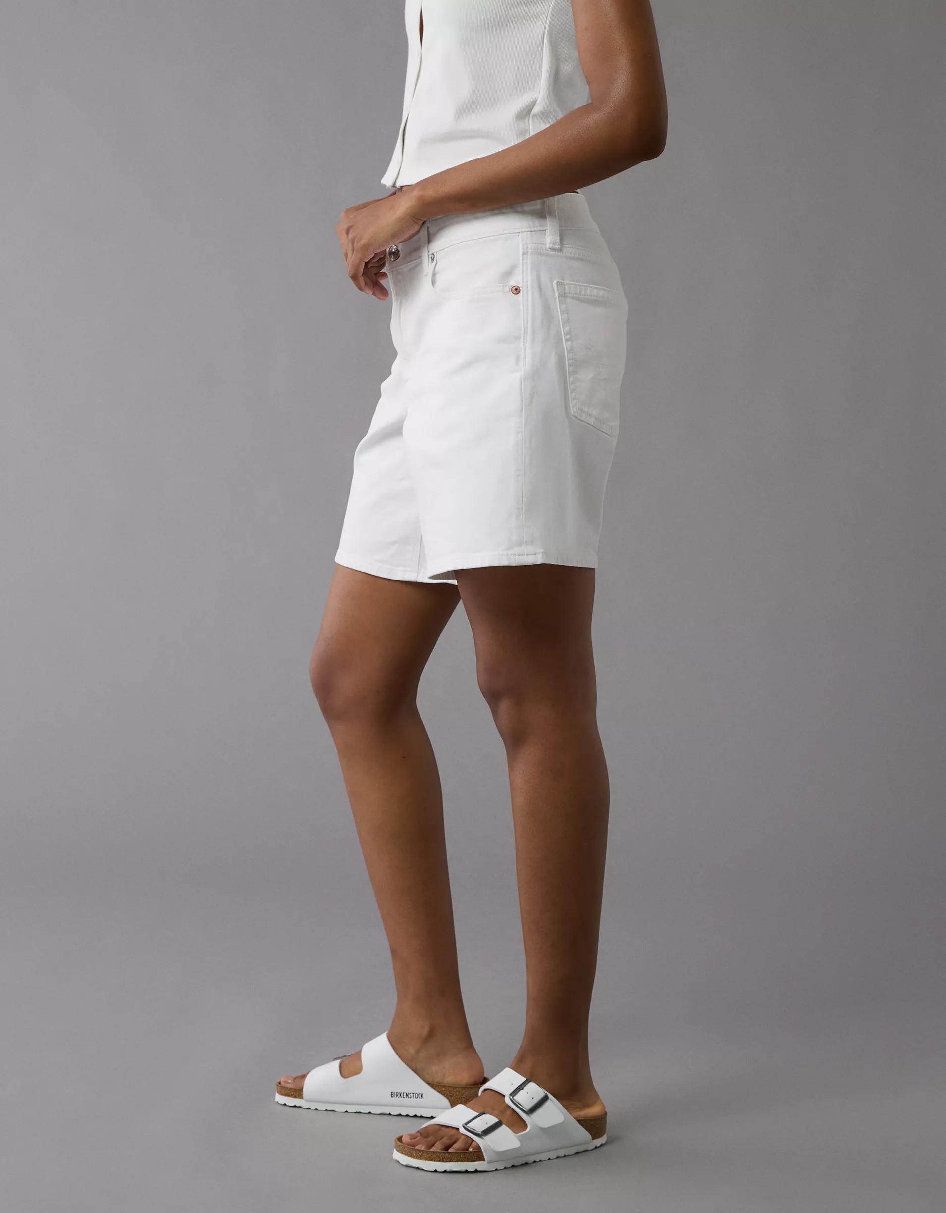 AE 8" Dreamy Drape Stretch Low-Rise Baggy Jort Product Image