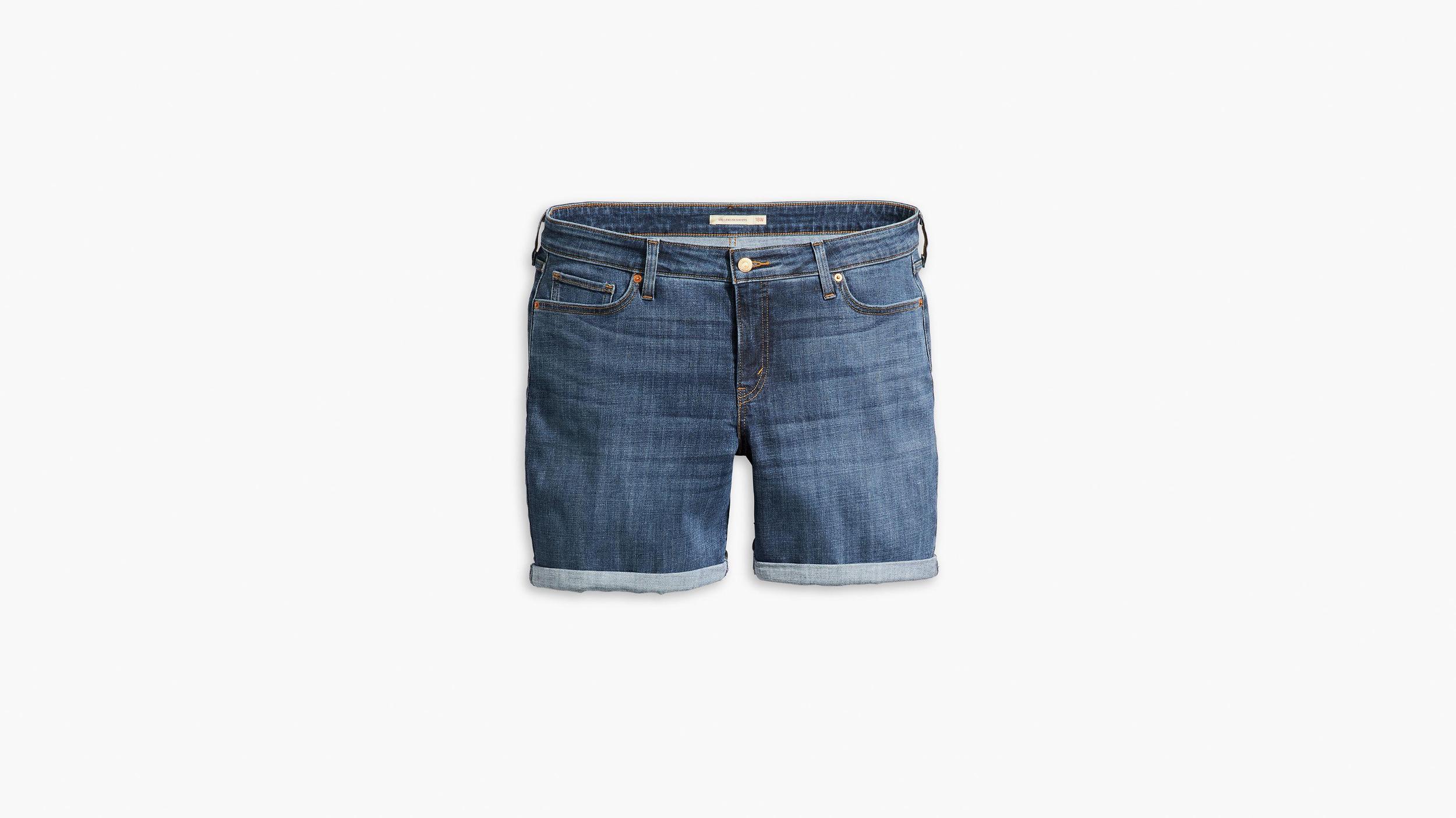 Mid Length Women's Shorts (Plus Size) Product Image