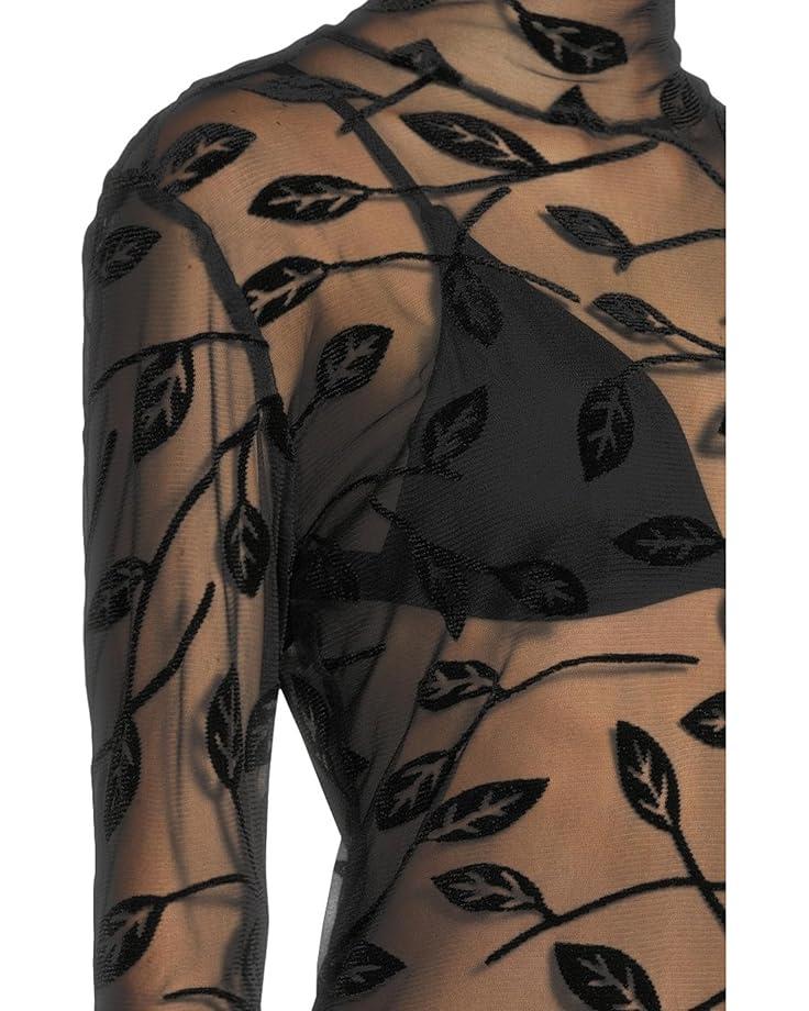 Slim Fit Long Sleeve Turtle Top Product Image